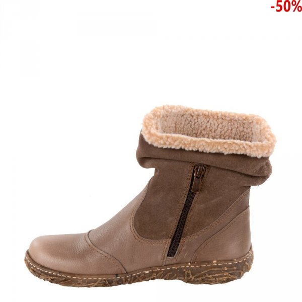 Botki El Naturalista N758 NIDO Plume Soft Grain - Lux Suede OCIEPLANE
