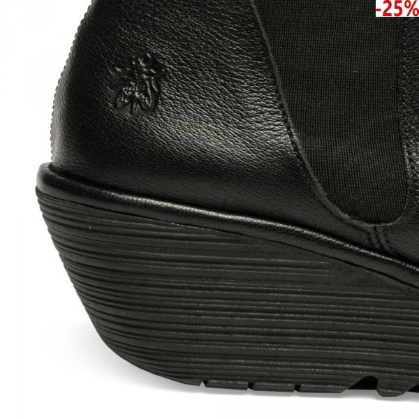 Botki Fly London YOSS Black Mousse P500431000