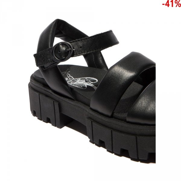 Sandały Fly London JELA 864 Black Dublin P144864000