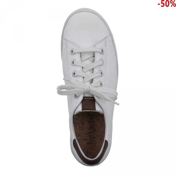 Półbuty Josef Seibel KIM 02 Weiss Kombi 85402857001