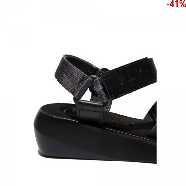SandałyFly London BENA 724 Black Bridle P144724000