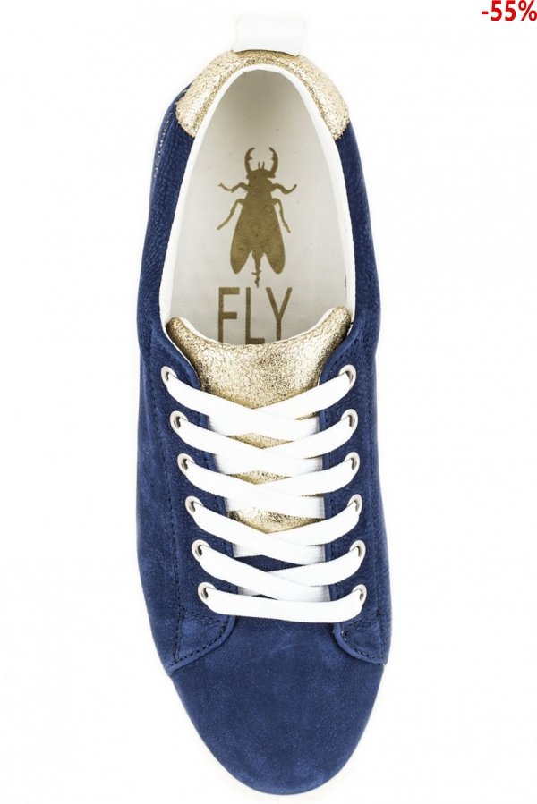Trampki Fly London MACO 833 Blue Nubuk P143833004