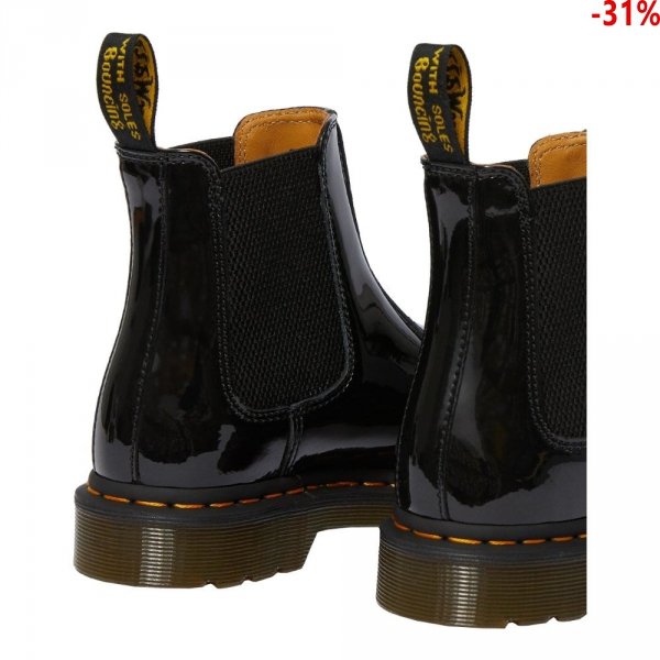 Sztyblety Dr. Martens 2976 Black Patent Lamper 25278001