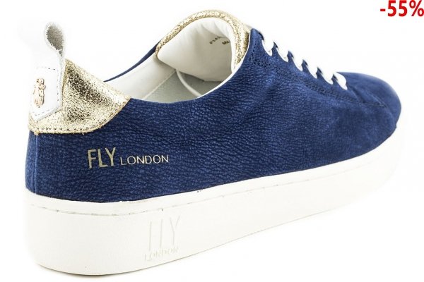Trampki Fly London MACO 833 Blue Nubuk P143833004