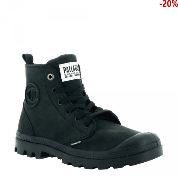 Buty Palladium HI ZIP NBK W Black 96440-008
