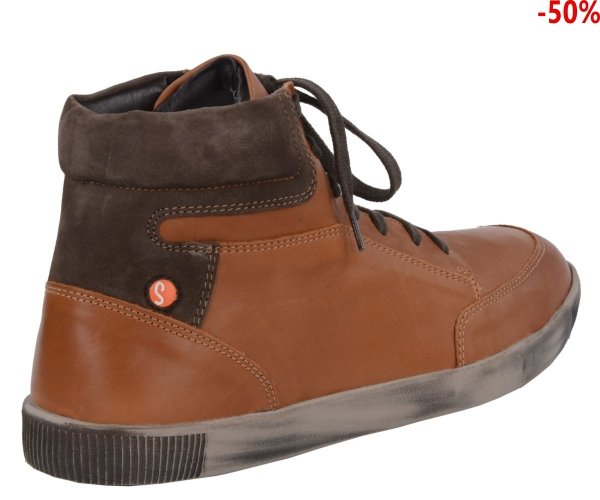 Trampki Softinos TOI 420 Tan Dk. Brown Smooth Combi P900420003