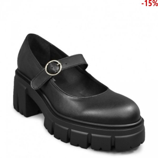 Półbuty Altercore MARGOT Black Vegan