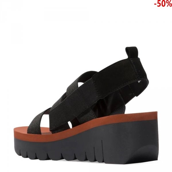Sandały Fly London YERE 847 Black Brick Cupido P144847000