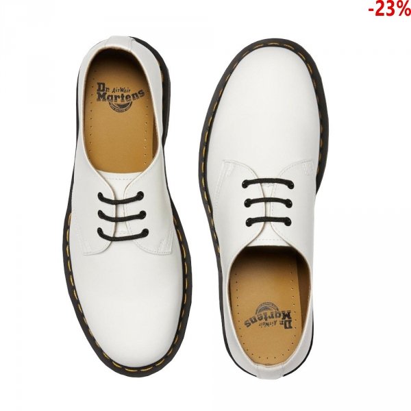 Półbuty Dr. Martens 1461 White Smooth 26226100
