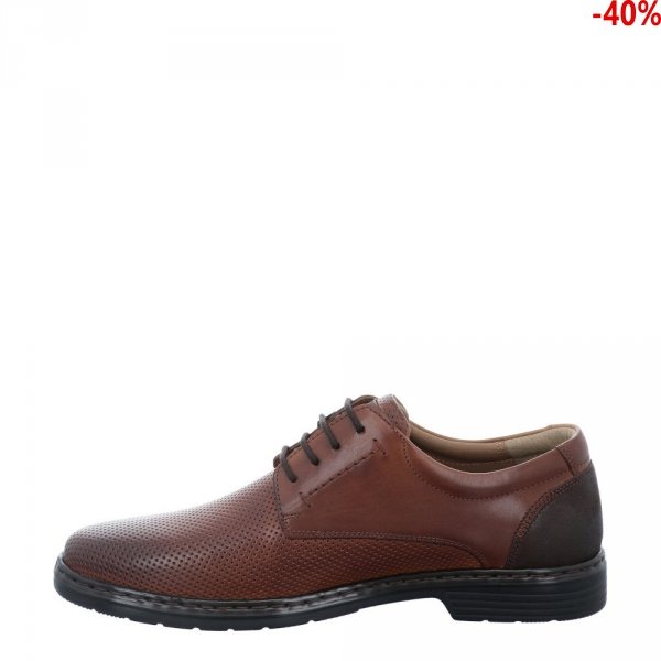 Półbuty Josef Seibel ALASTAIR 05 Cognac Kombi 42805860370