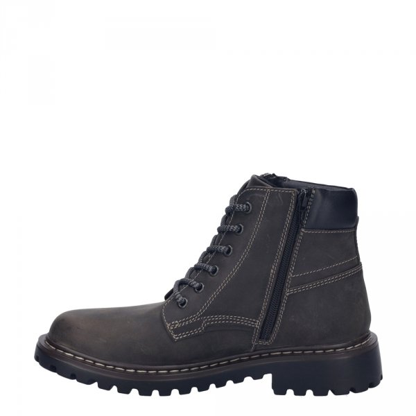 Botki męskie Josef Seibel Chance 67 skórzane brązowy 21967 MA86 261