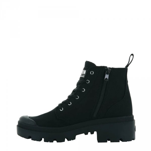 Buty damskie Palladium PALLABASE TWILL czarny 96907-008