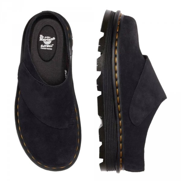 Buty Dr. Martens ZEBZAG ANYWAIR Black Bronx Suede 41730001