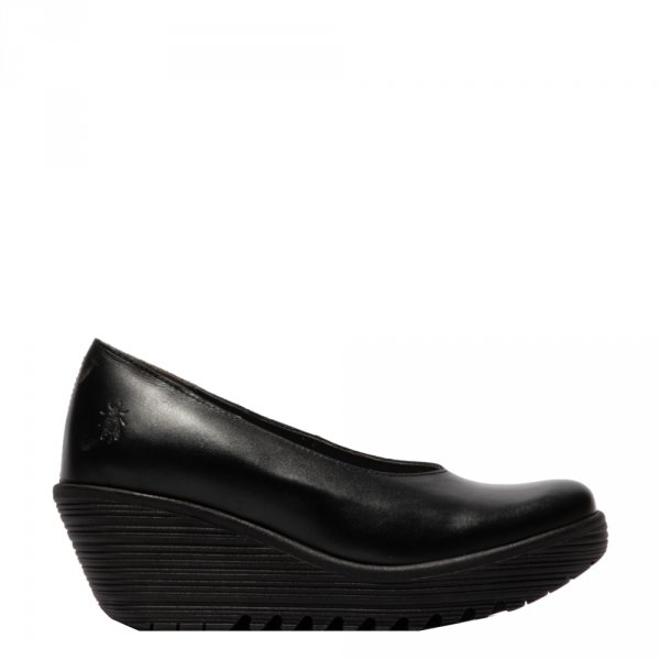 Półbuty damskie Fly London LORT 389 skórzane czarny P145389000