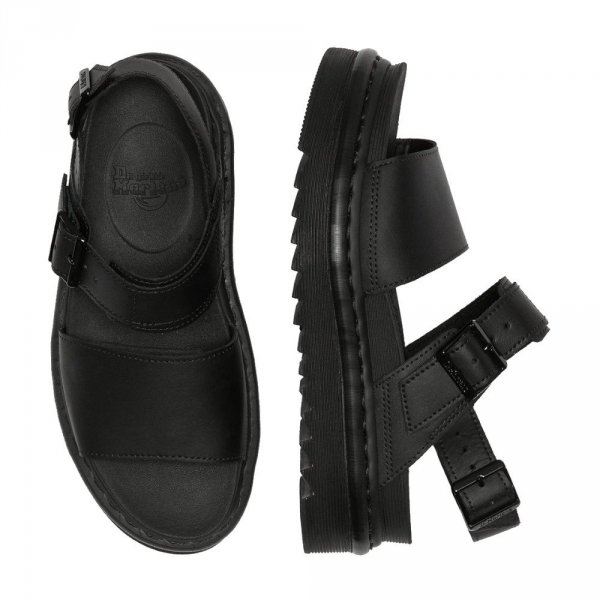 Sandały Dr. Martens VOSS Black Hydro Leather 23802001