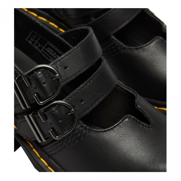 Półbuty Dr. Martens EVIEE MARY JANE Black Sendal 27371001