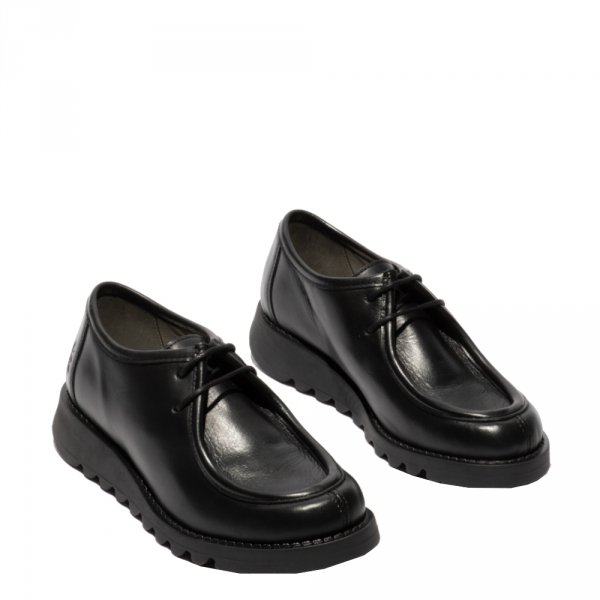 Buty Fly London SLUK134 Black Rug P145134004