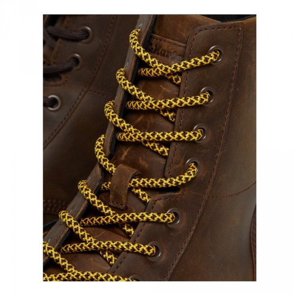 Buty Dr. Martens Combs Dark Brown Crazy Horse 26006207