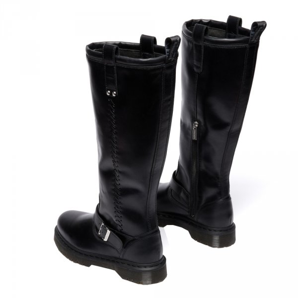 Buty Dr. Martens Anistone BKR High Leg Black Orleans 42669001