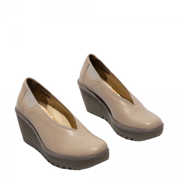 Czółenka damskie Fly London YOZA skórzane brązowy P501438031