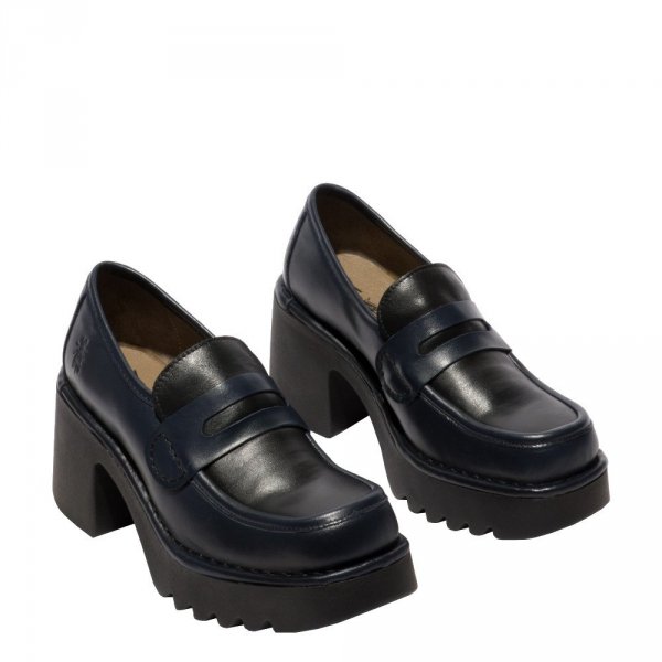 Półbuty Fly London MULY 252 Navy/Black Naomi P701252003