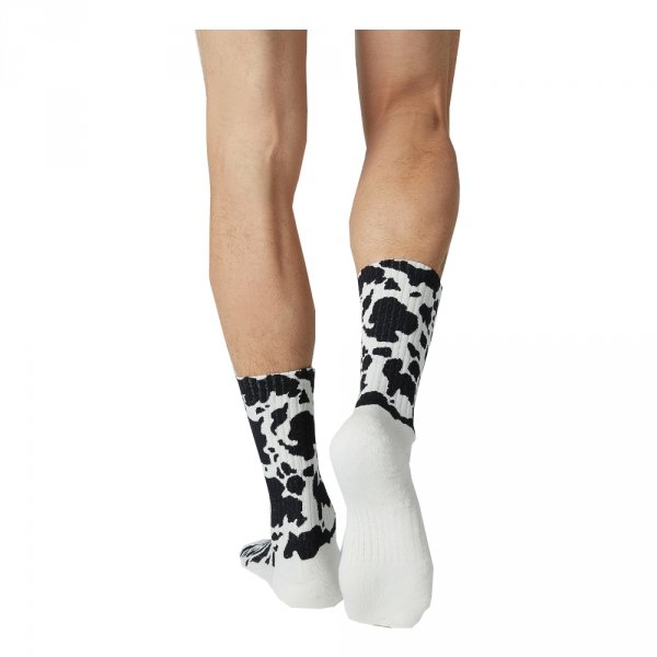 Skarpety Jimmy Lion ATHLETIC COW PRINT Milk