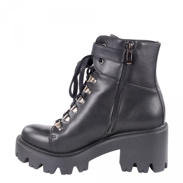 Botki Altercore ENID Black VEGAN