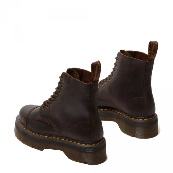 Buty Dr. Martens SINCLAIR Dark Brown Crazy Horse 40910200