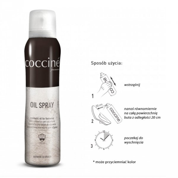 Spray Natłuszczający Coccine OIL SPRAY (150 ml)