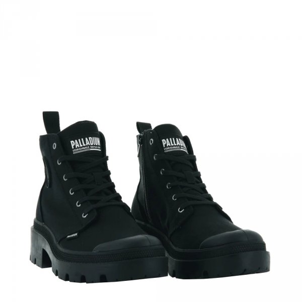 Buty damskie Palladium PALLABASE TWILL czarny 96907-008