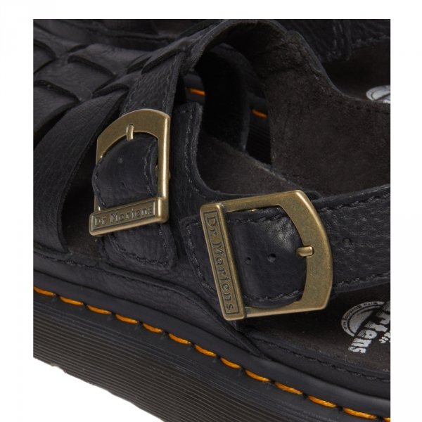 Sandały Dr. Martens WRENLIE Black Grizzly 31524001