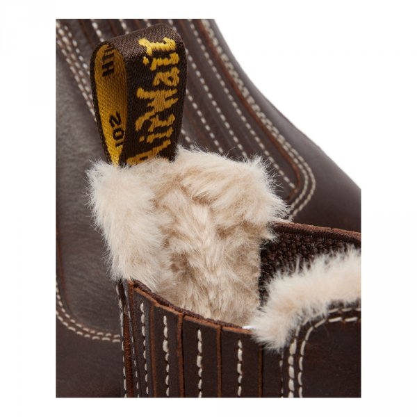 Buty Dr. Martens 2976 Leonore II Dark Brown Grizzly 41418200