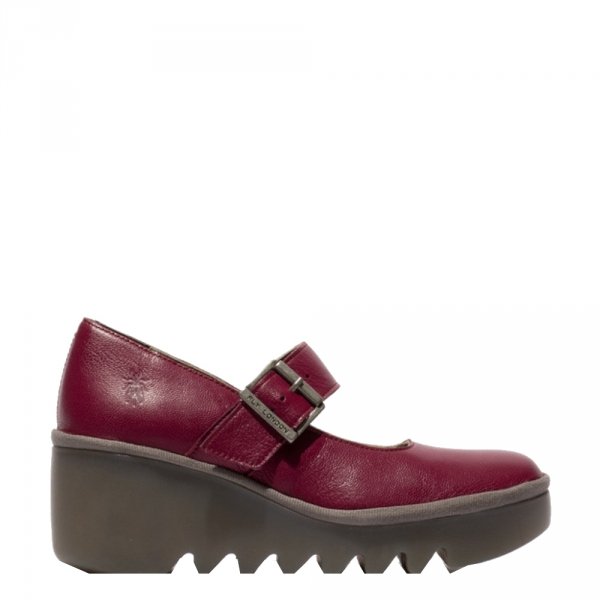 Półbuty Fly London BORY 564 Berry Mousse P501564001
