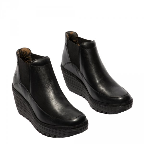 Botki Fly London YOFI 507 Black Dublin P501507000