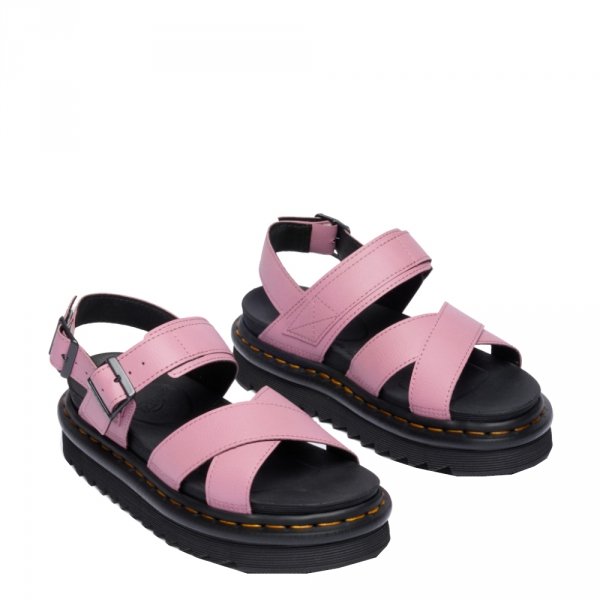 Sandały Dr. Martens VOSS II Dusty Rose Athena 31558650