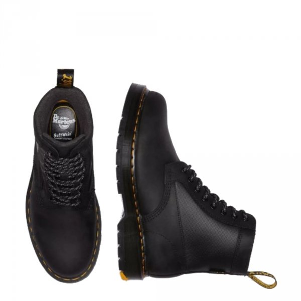 Buty Dr. Martens 1460 TRINITY Black Connection Wp &amp; Black Coated Nylon 31190001