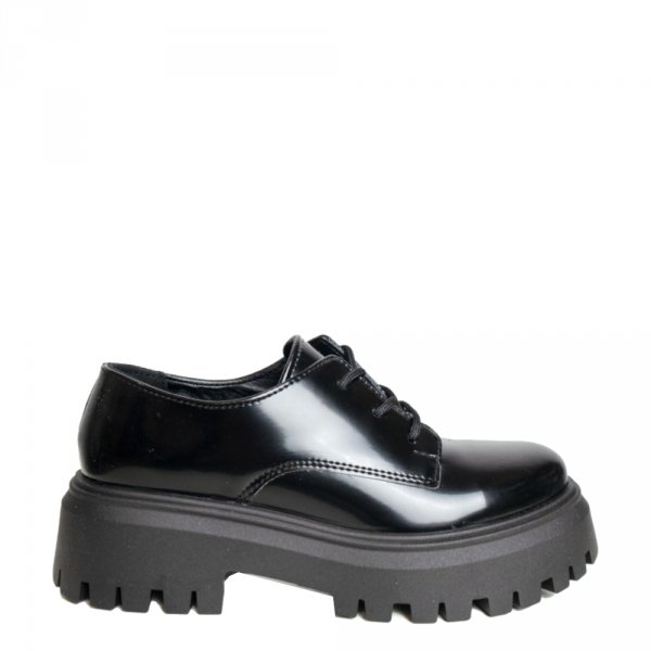 Półbuty Altercore LYRA Black Patent