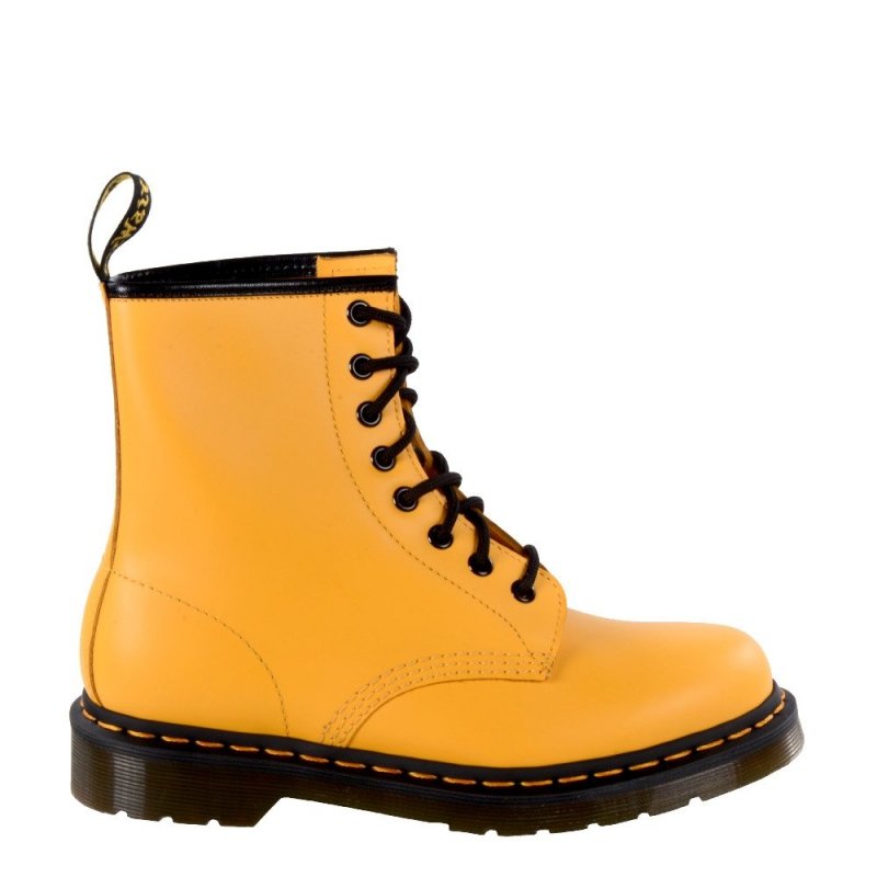 dr martens yellow smooth