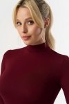PÓŁGOLF RESTA, DŁUGI RĘKAW - KOLOR DENIM, STALOWY, MARSALA, BORDO