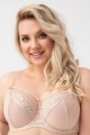 BIUSTONOSZ MIĘKKI PARADISE K496 BEŻOWY - AW2022