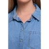 KOSZULA JEANSOWA DAMSKA W STYLU DENIM OKD5500-001