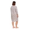 KOSZULA NOCNA DAMSKA ROZPINANA PLUS SIZE PDK3100-017S/S 2025