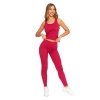 LEGGINSY DAMSKIE O WYSOKIM STANIE Z PRĄŻKOWANĄ STRUKTURĄ RDL2000-103
