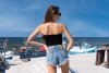 Merribel Sommertop Black