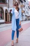 Merribel Marathen Light Blue kardigan