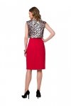 Stylove S343 Spódnica - czerwona