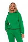 Moe M759 Bluza z kapturem - soczysta zieleń