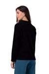 BeWear B268 Bluza z wysokim kołnierzem - czarna