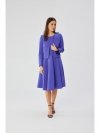 Stylove S368 Krótka marynarka bez zapięcia - fioletowa