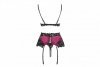 LivCo Corsetti Fashion Nahir Maroon zmysłowy komplet